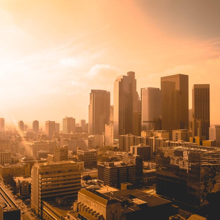 City skyline in Springfield, United States